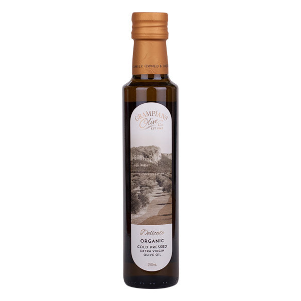 2025 Delicate Organic Extra Virgin Olive Oil (Late Harvest)