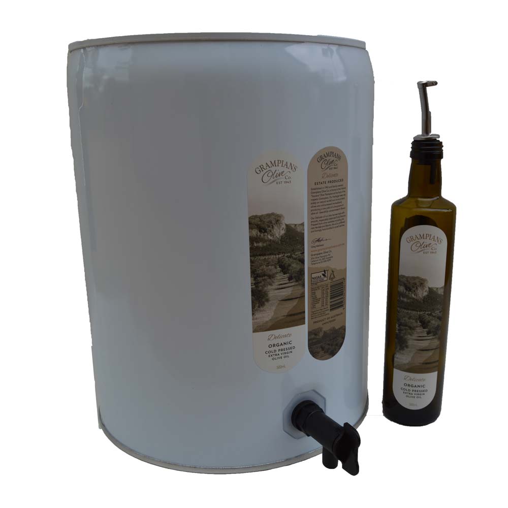 2025 Delicate Organic Extra Virgin Olive Oil (Late Harvest)