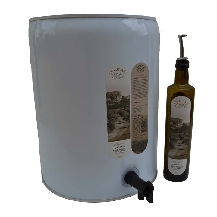 2025 Delicate Organic Extra Virgin Olive Oil (Late Harvest)