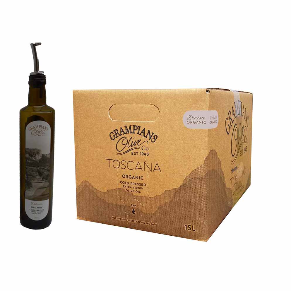 2025 Delicate Organic Extra Virgin Olive Oil (Late Harvest)