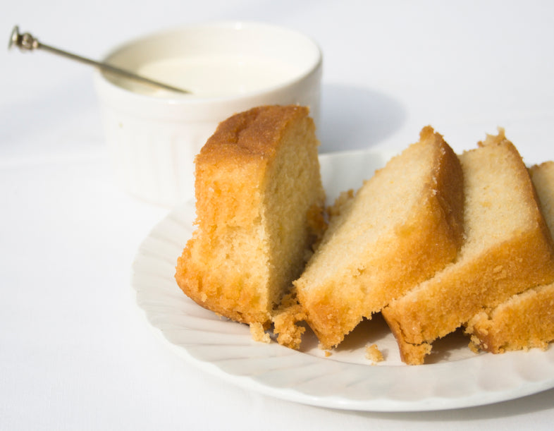 Lemon pressed olive oil cake