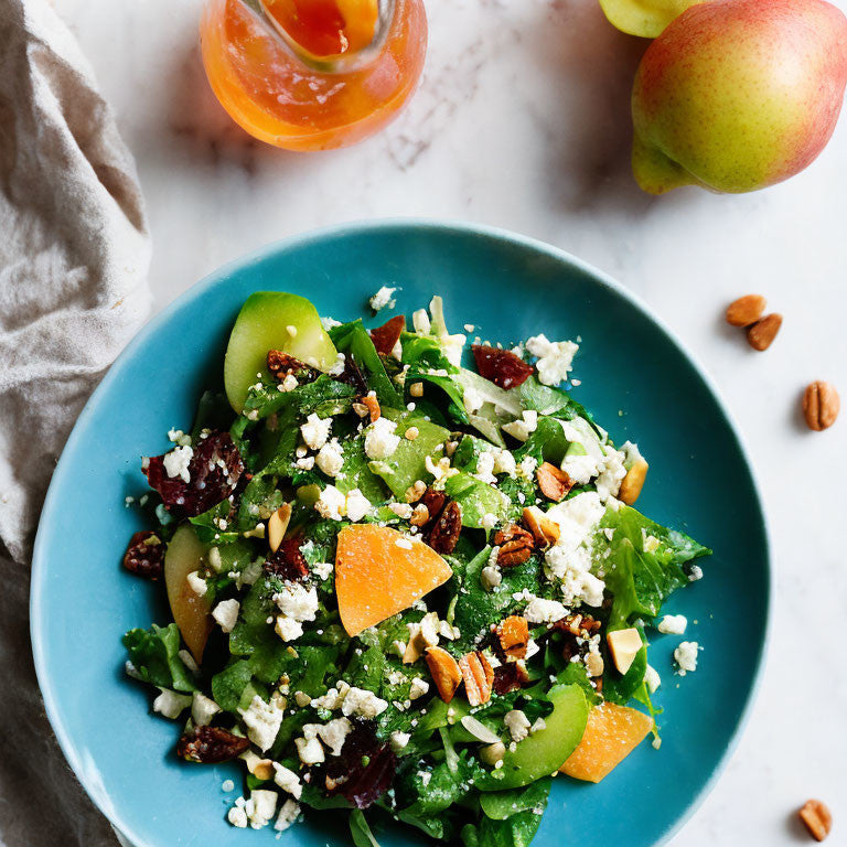 ​Autumn Salad with Lemon Pressed Olive Oil 