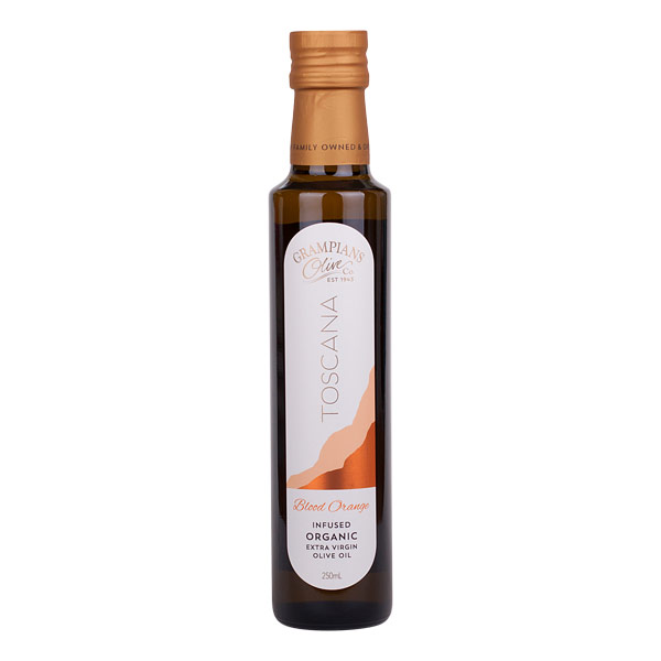 Blood Orange Infused Organic Extra Virgin Olive Oil