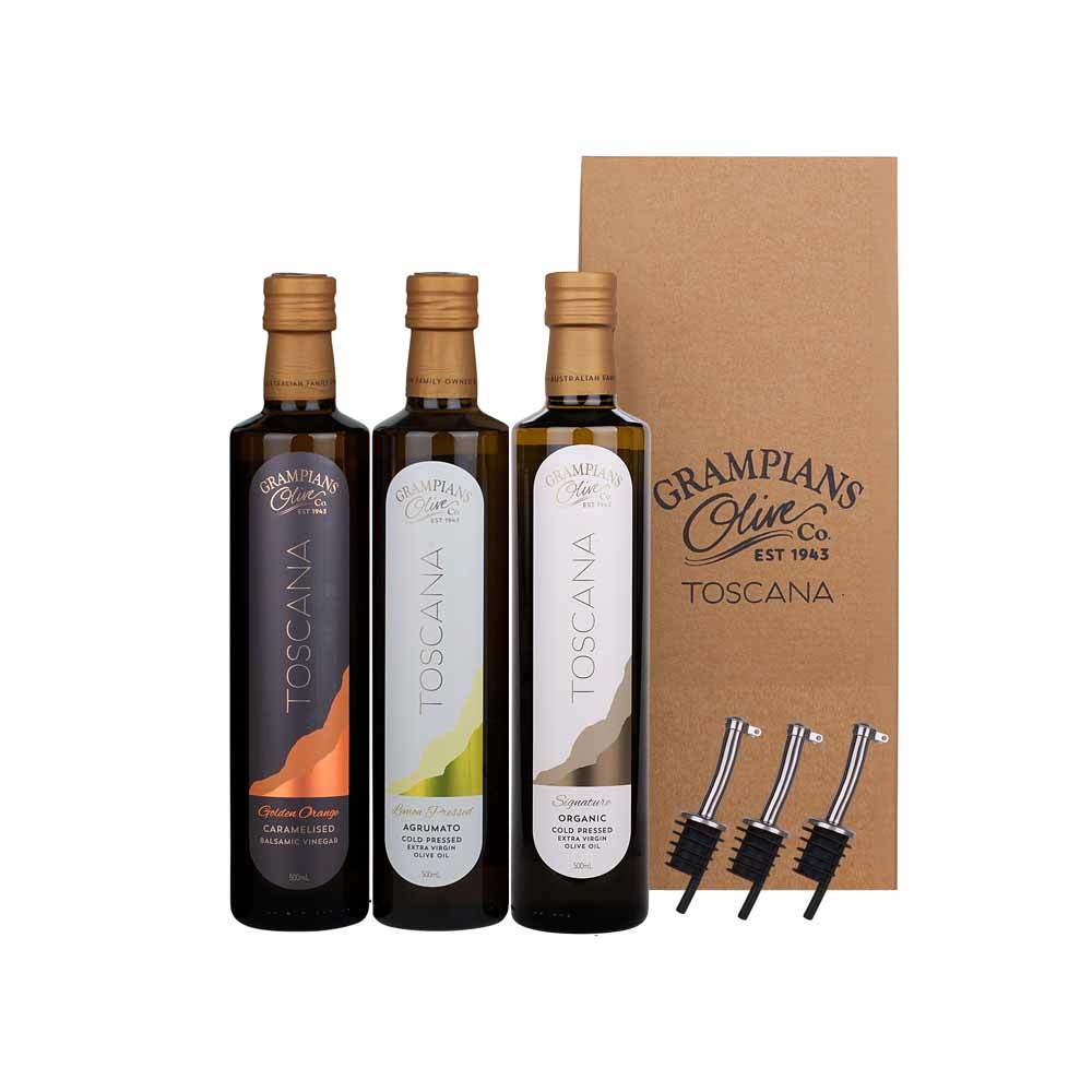 500ml olive oil and vinegar gift box